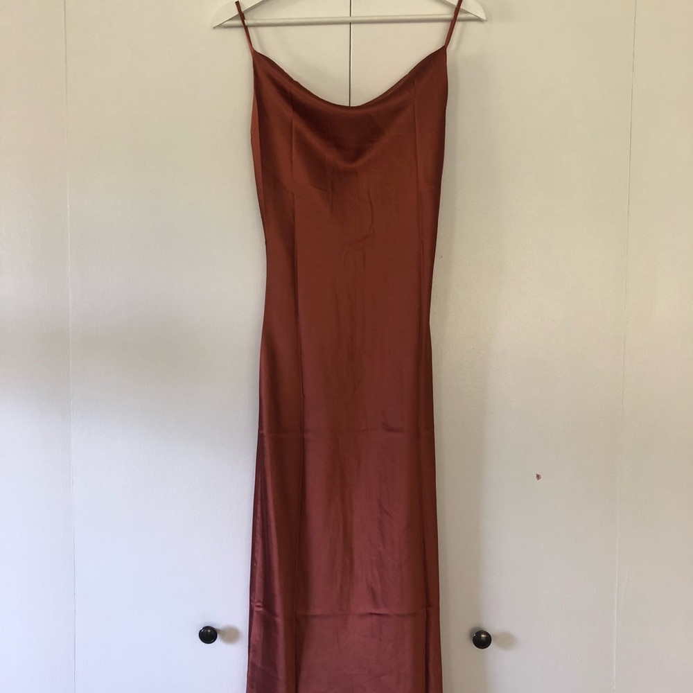 Beginning Boutique slip midi dress